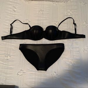TRIANGL neoprene black bikini